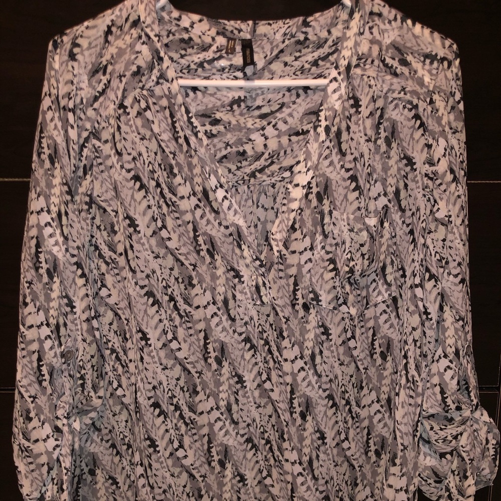 Maurice’s sheer blouse